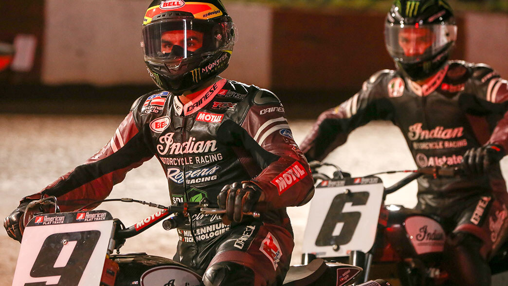 Indian Motorcycle Flat Track Race
